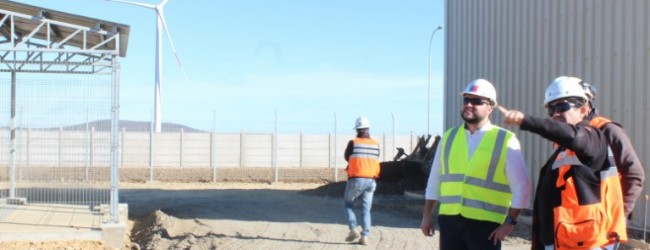 Construcción del parque eólico Punta Sierra llega al 95 por ciento