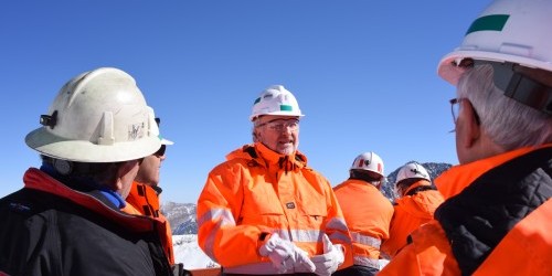 Ministro Prokurica visita División Andina para monitorear estado de avance de proyecto de expansión
