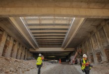 Consorcio AVO afirma que deberá reconstruir dos obras recién inauguradas en nudo Kennedy-Vespucio