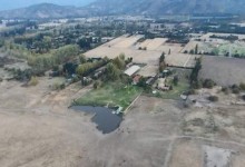DGA detecta presuntas infracciones tras realizar inspección por secado de laguna de Aculeo