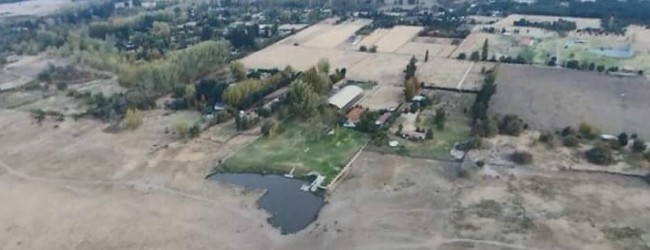 DGA detecta presuntas infracciones tras realizar inspección por secado de laguna de Aculeo