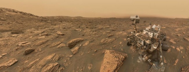 Una selfie en medio de la tormenta: Curiosity envía una fotografía gracias a su batería nuclear