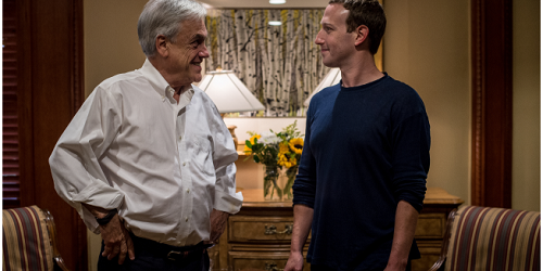 Piñera se reúne en EEUU con los CEO de mayores tecnológicas mundiales