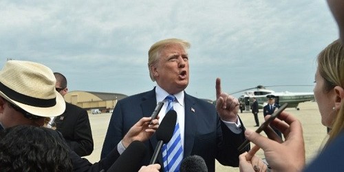 Trump dice que reunión con Putin puede ser más fácil que cumbre con su aliados de la OTAN