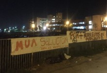 Vecinos de Peñalolén se toman terreno para exigir soluciones habitacionales