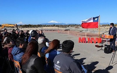 Comenzó construcción de cerca de 400 viviendas sociales en Puerto Montt