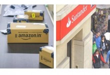 Santander logra acuerdo con Amazon para ventas con tarjeta