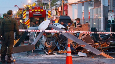 Bomberos califica de «absurda» millonaria demanda de aseguradora por accidente con helicóptero de Carabineros