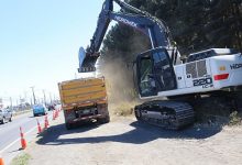Se inició la construcción de las terceras pistas en la Ruta 160 en San Pedro de la Paz