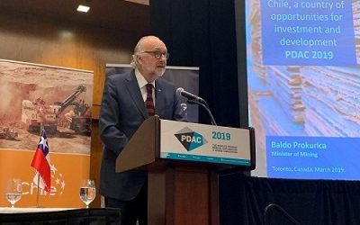 Chile Day en PDAC, Ministro de Minería destaca el aporte de la minería a la economía nacional