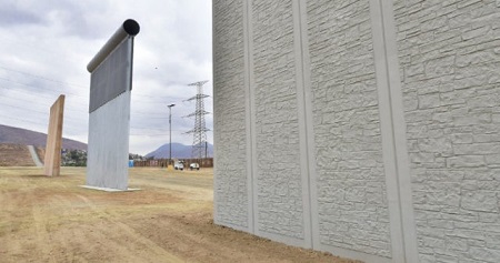 Juez bloquea temporalmente plan de Trump para construir secciones del muro en la frontera con México