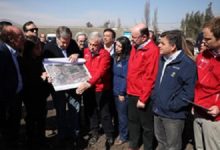 Ministros de Obras Públicas y de Salud visitan terreno donde se construirá el nuevo Hospital Metrpolitano Norte