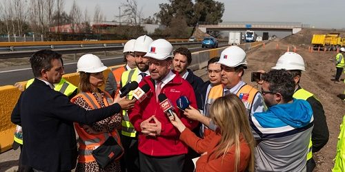 Gobierno da el vamos a los trabajos de modernización de la Ruta 78 entre Santiago y Talagante