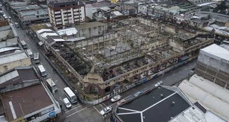 Tres empresas presentan proyectos en la licitación para reconstruir mercado de Temuco