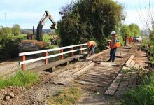Ejecutan reconstrucción de puente en sector Trumao de San Pablo con inversión de $120 millones