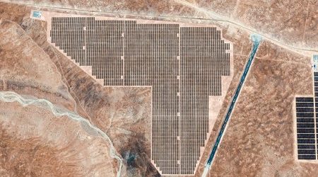 Parte construcción de parque solar en La Higuera que abastecería a 90 mil hogares