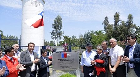Ministro Moreno encabeza inauguración de mejoramiento de servicio de agua potable rural que favorecerá a más de 4.000 habitantes de Chimbarongo