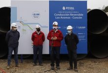 Ministro Moreno supervisa construcción de sistema de recarga y distribución de agua del Embalse Los Aromos que asegurará el abastecimiento de agua potable en la Región de Valparaíso hasta el año 2040
