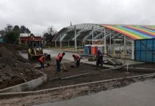 Osorno: proyecto del espacio multipropósito de población Moyano registra 90% de avance