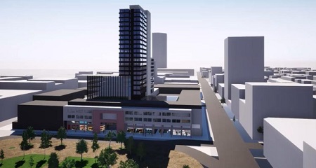 En un año iniciarían obras de edificio de 23 pisos sobre Galería Alessandri en centro de Concepción