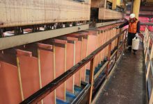 Cobre sube y cierra su mejor trimestre en 11 años