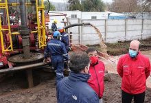 MOP comienza construcción de 2 pozos de emergencia para canales de Llay Llay