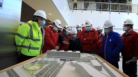 Ministros de Obras Públicas y de Salud inspeccionaron construcción del nuevo Hospital de Curicó