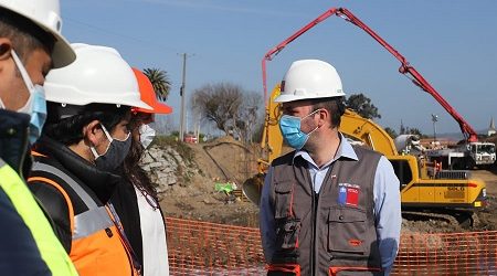 Subsecretario del MOP encabeza Primera Piedra de reposición de la principal avenida de Melipilla