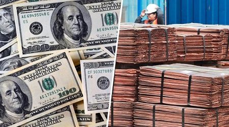 Dólar mantiene retroceso de días previos y cobre se acerca a máximos de junio de 2018