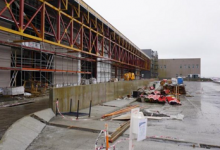Un 73% de avance presentan las obras del nuevo Hospital de Quellón