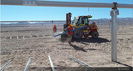 En el desierto de Atacama inicia construcción de parque fotovoltaico Sol de Lila de Enel Green Power