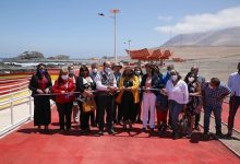Gobierno inaugura nuevo borde costero de la Caleta Los Verdes en Iquique que favorecerá directamente a más de 100 mujeres