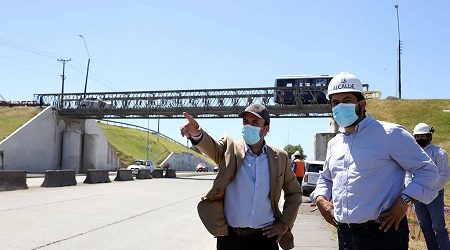MOP restablece en tiempo récord tránsito vehicular a través de puente mecano en sector del Puente Perales en Talcahuano