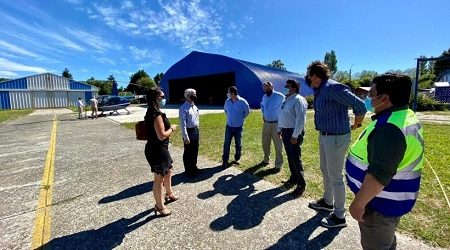 MOP mejora infraestructura de Aeródromo Las Marías para realización de vuelos de emergencia y aeromédicos