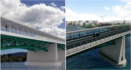Comienza expropiación para el Puente Cochrane de Valdivia: inversión es cercana a $50 mil millones