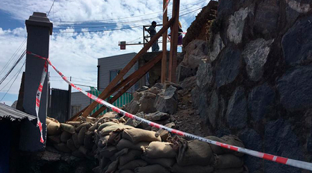 Municipio de Viña realiza trabajos estructurales para evitar accidentes en el sector Forestal