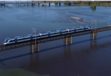 Último tren que completará la nueva flota para el Corto Laja y Biotrén ya se encuentra en el Bío Bío