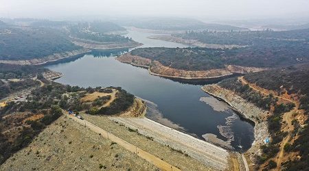 Embalse Los Aromos reinició su recarga tras intervención de la DGA