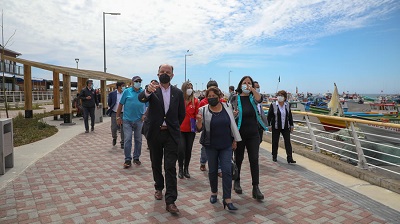 Ministro Moreno tras inaugurar borde costero en Curanipe: “Este proyecto va a cambiar la relación con el mar y significará una importante reactivación para el turismo”
