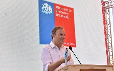 Ministro Felipe Ward anuncia que más de 9 mil familias serán beneficiadas con la Tarjeta Banco de Materiales