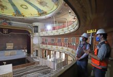 Un 15% de avance tienen los trabajos de restauración del emblemático Teatro Municipal de Iquique