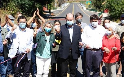 Ministro Moreno inspecciona importantes obras para Molina y Licantén en su visita a la Región del Maule