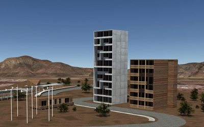 DOS ESTRUCTURAS PILOTOS PERMITEN MEDIR COMPORTAMIENTOS DE CONSTRUCCIÓN EN MADERA Y HORMIGÓN