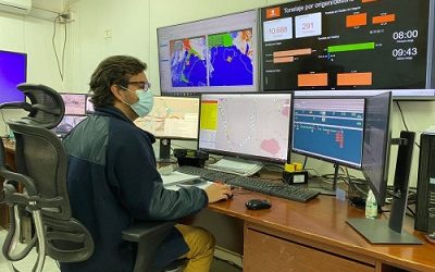 División Gabriela Mistral actualiza su sistema de camiones de extracción autónomos