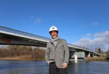 Ministro García anunció que Puente Cau Cau estará en pleno funcionamiento a fines de 2023