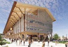 ROBOT AYUDA A CONSTRUIR EDIFICIO DE MADERA DE INGENIERÍA MASIVA EN AUSTRALIA