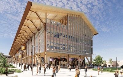 ROBOT AYUDA A CONSTRUIR EDIFICIO DE MADERA DE INGENIERÍA MASIVA EN AUSTRALIA