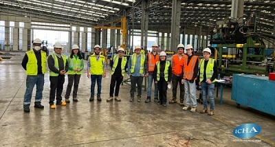ESTUDIANTES DEL CURSO ICHA TECNOLOGÍA DEL ACERO VISITAN PLANTA VH
