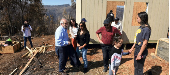 Gobierno trabaja con cuatro fabricantes de casas de emergencia y sumaría otro proveedor