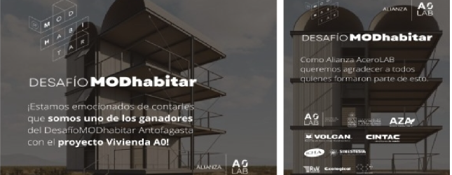 AVANZA EL PROYECTO DE VIVIENDA SOCIAL A0 DESARROLLADO POR EL CENTRO DE INNOVACIÓN EN ACERO – ACEROLAB. EL PROTOTIPO DEBERÁ ENTREGARSE A MEDIADOS DE AÑO.